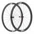 Juego de ruedas de bicicleta de carretera ultraligero 1098g 700C delantera 35x28mm trasera 45x28mm con freno de disco Carbono Tubeless